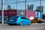 Volkswagen Passat in Blue on Vossen Wheels (LC-109T) 2017 года